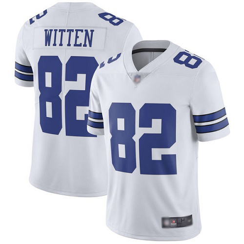 Men Dallas Cowboys Limited White Jason Witten Road 82 Vapor Untouchable NFL Jersey